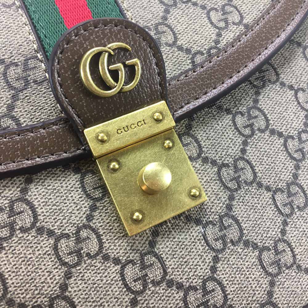 Gucci Ophidia Small Top Many Bolsa con Web 651055-3