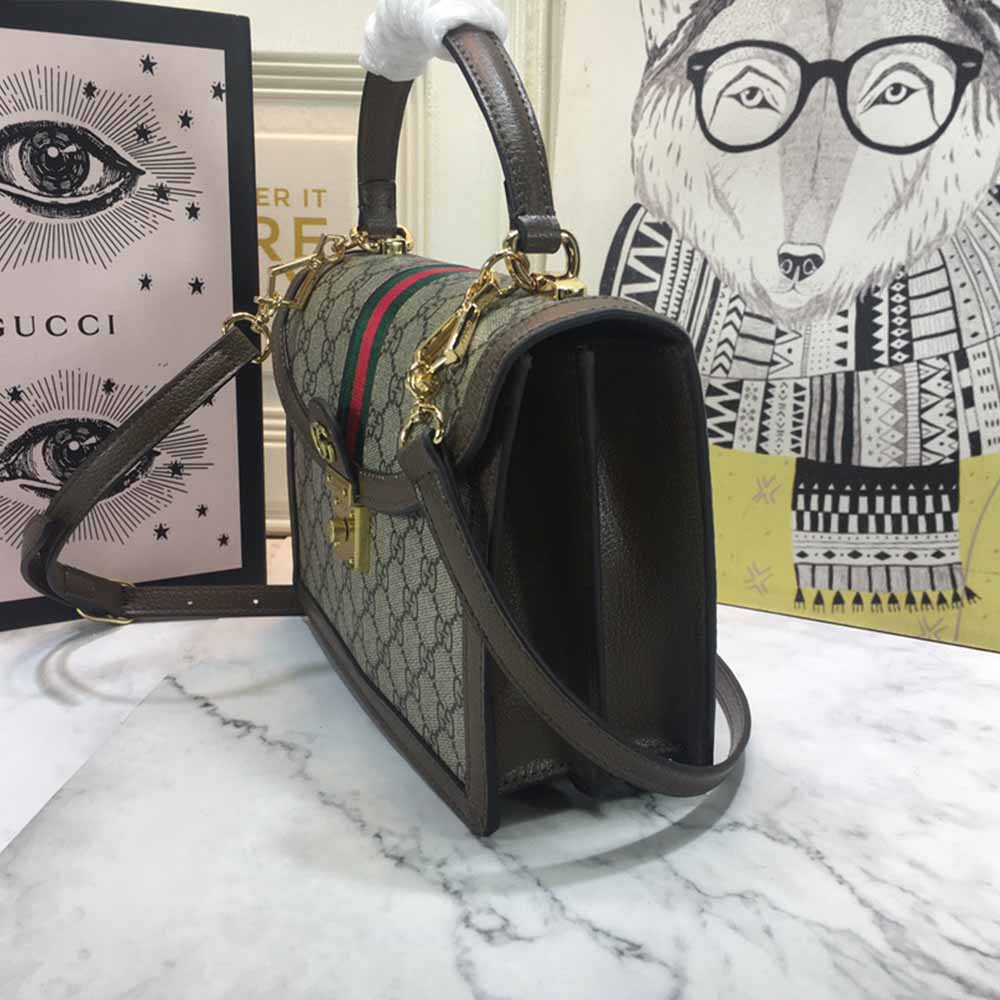 Gucci Ophidia Small Top Many Bolsa con Web 651055-7