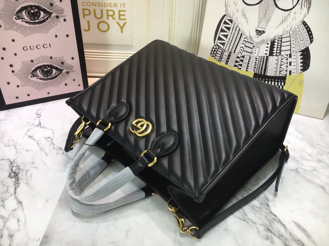bolsita de bolso mediano Gucci AAA-Marmont-2