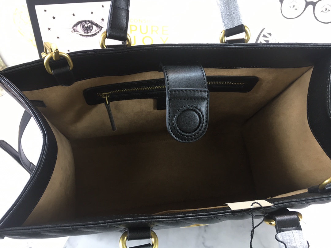 bolsita de bolso mediano Gucci AAA-Marmont-3