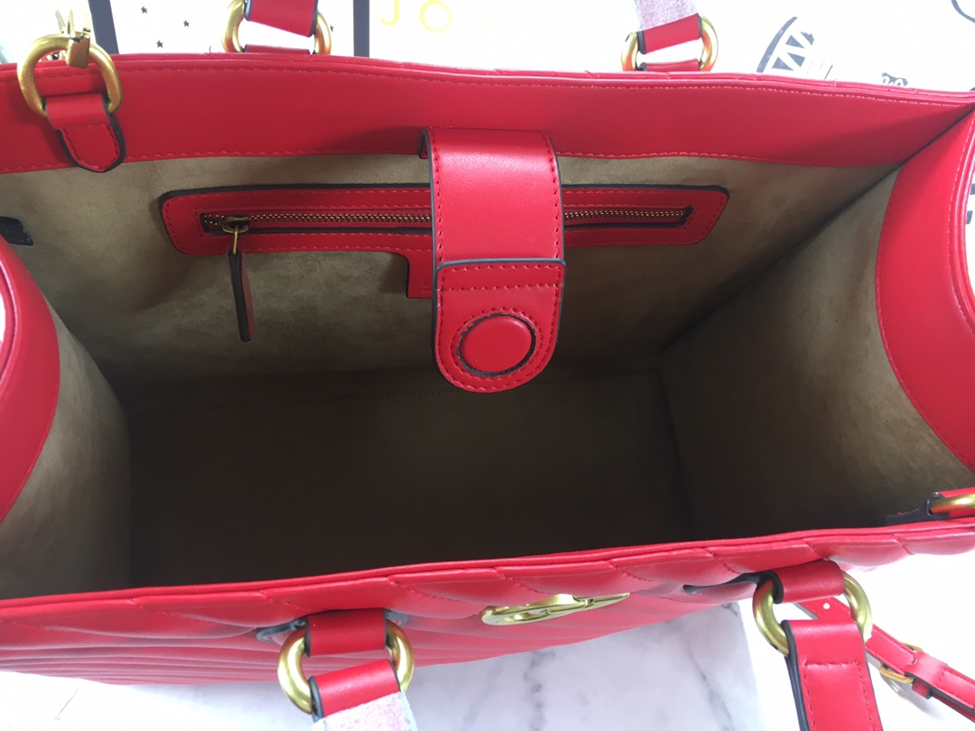 bolsita de bolso mediano Gucci AAA-Marmont-7