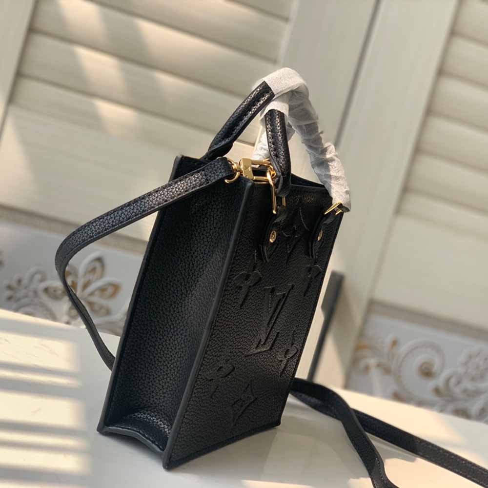 Louis Vuitton Petit Sac Plat M80478 Negro/Blanco/Beige-2