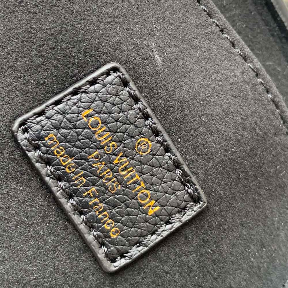 Louis Vuitton Petit Sac Plat M80478 Negro/Blanco/Beige-7