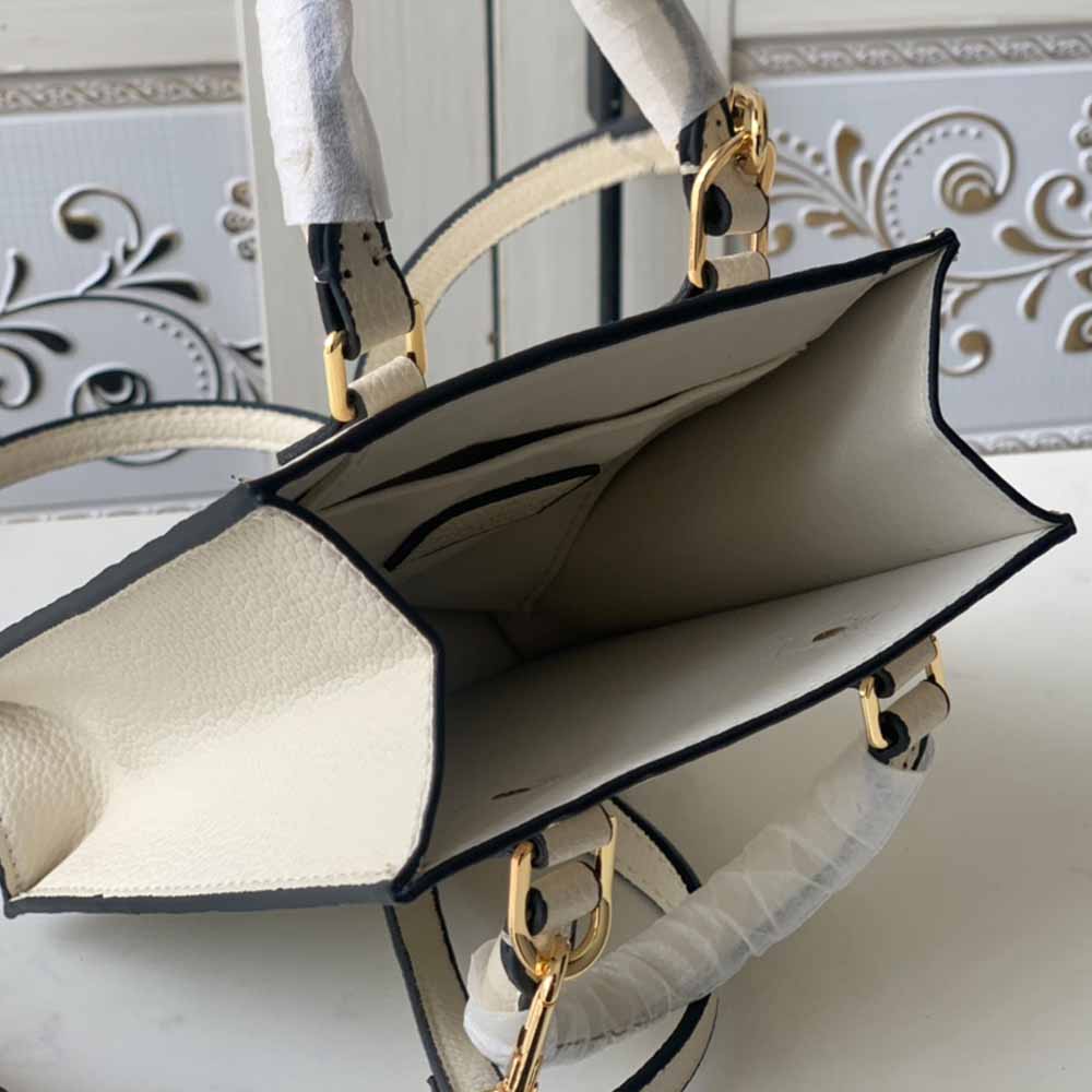 Louis Vuitton Petit Sac Plat M80478 Negro/Blanco/Beige-10