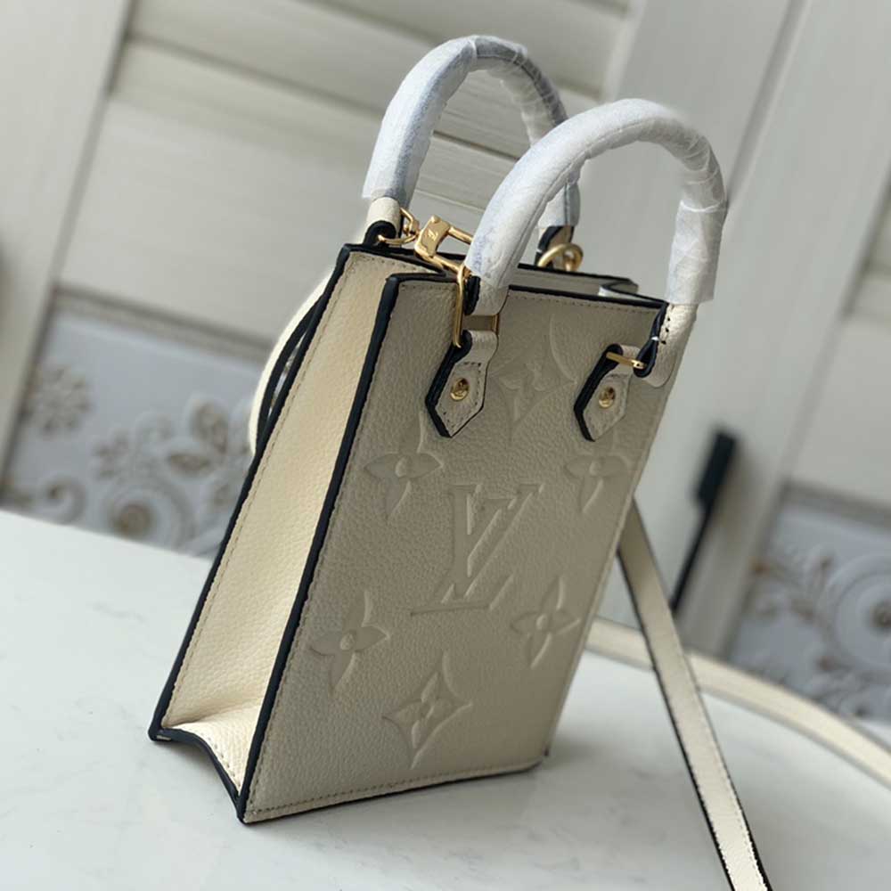 Louis Vuitton Petit Sac Plat M80478 Negro/Blanco/Beige-11