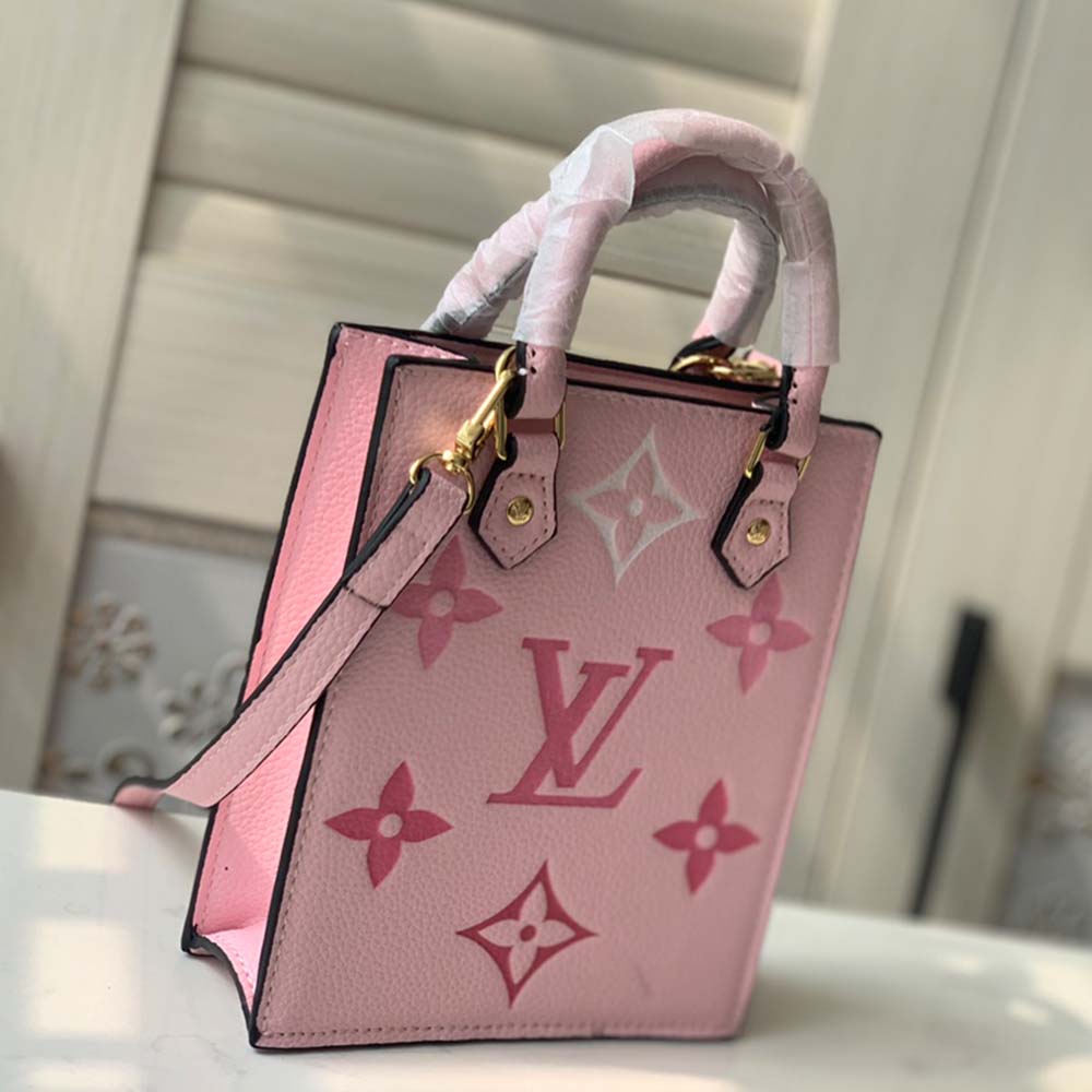 Louis Vuitton Petit Sac Plat M80449 Azul/Pink/Beige-8