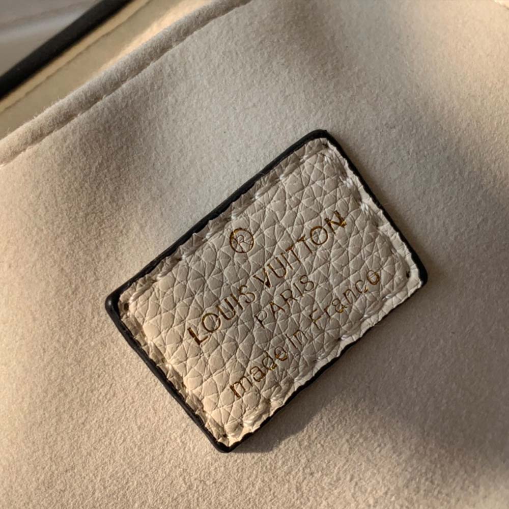 Louis Vuitton Petit Sac Plat M57937 Negro/Beige/Brown-1