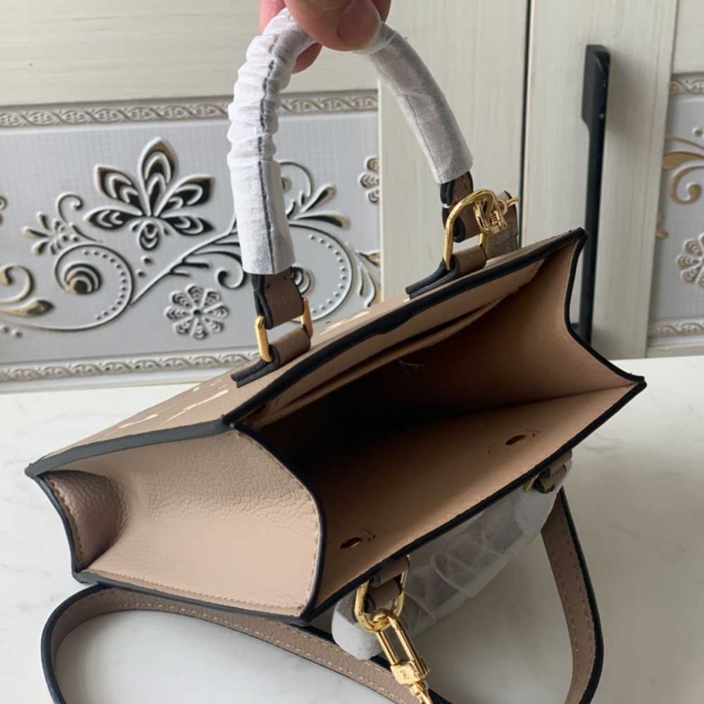 Louis Vuitton Petit Sac Plat M57937 Negro/Beige/Brown-14