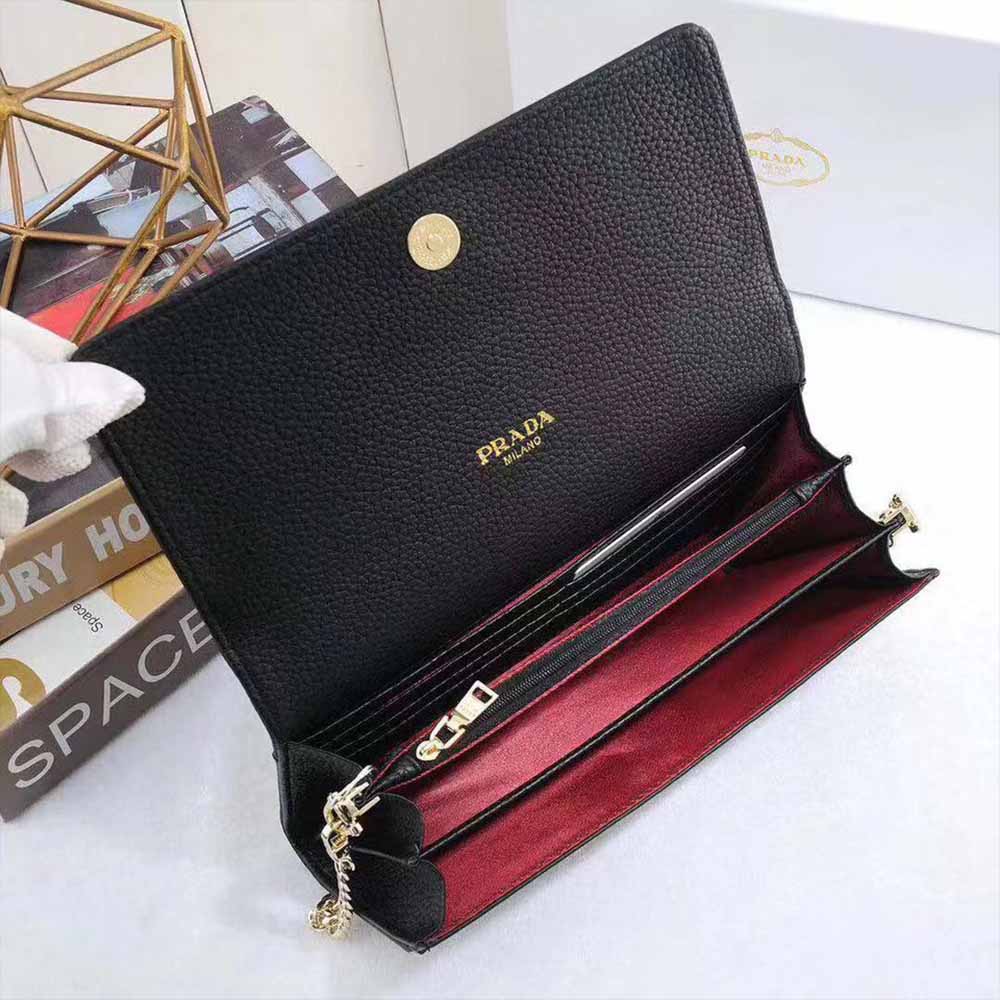 Prada Saffiano Leather Mini-Bolsa 1DH057-1