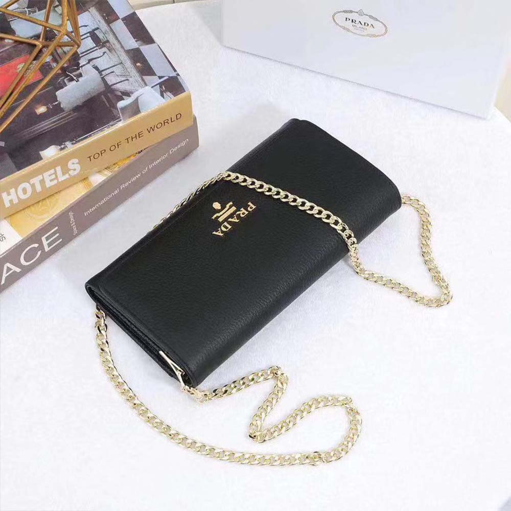 Prada Saffiano Leather Mini-Bolsa 1DH057-5