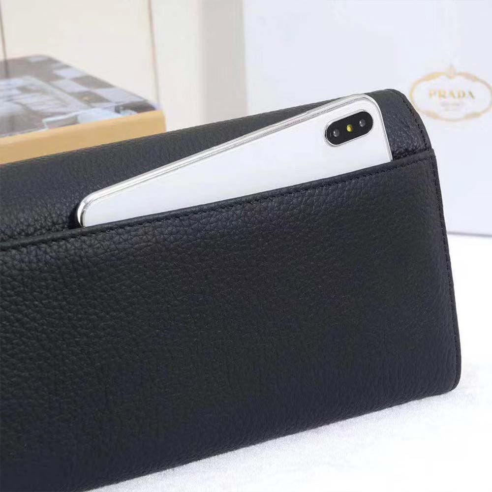 Prada Saffiano Leather Mini-Bolsa 1DH057-6