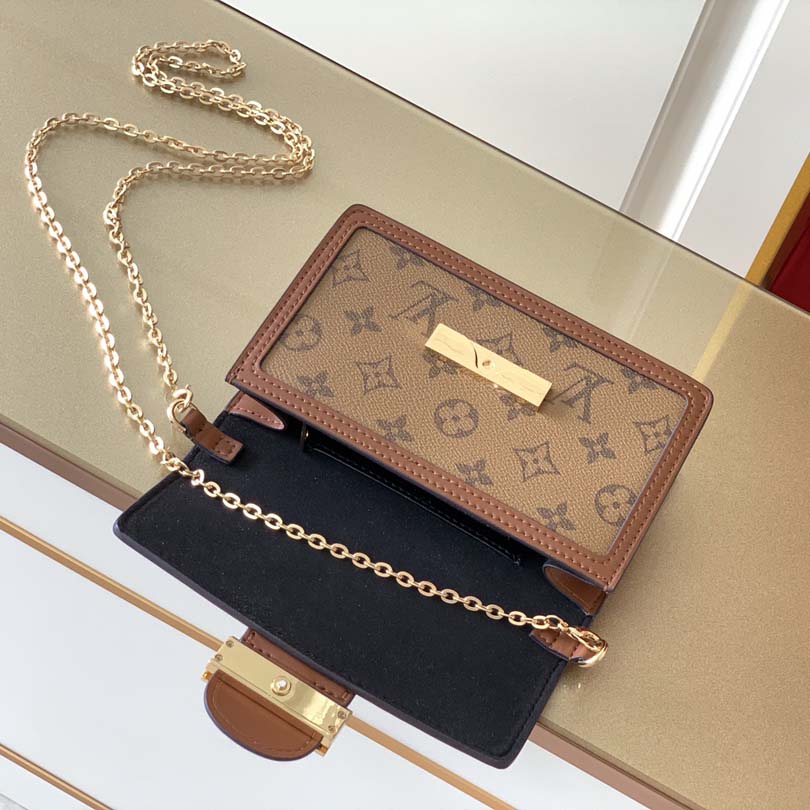 billetera de la cadena de Dauphine Louis Vuitton-4