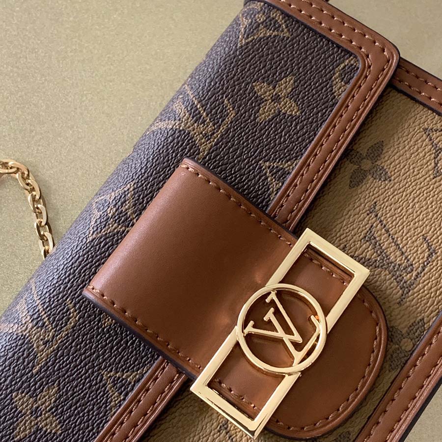 billetera de la cadena de Dauphine Louis Vuitton-5