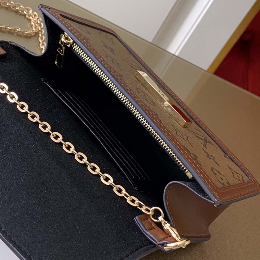 billetera de la cadena de Dauphine Louis Vuitton-6