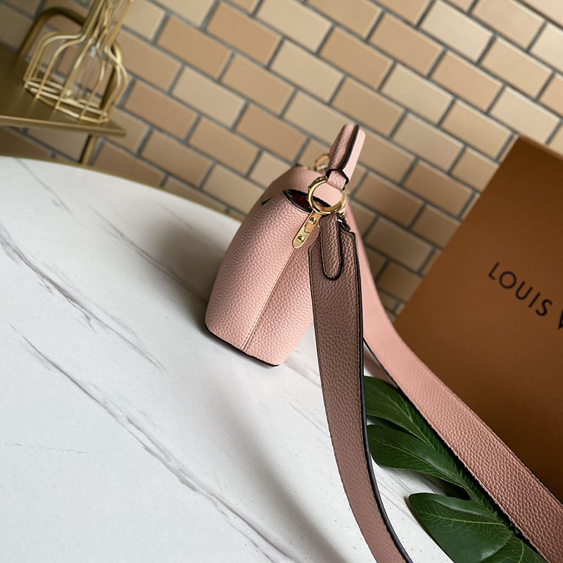 Louis Vuitton Capucines mini negro/blanco/rojo/rosa/beige-14