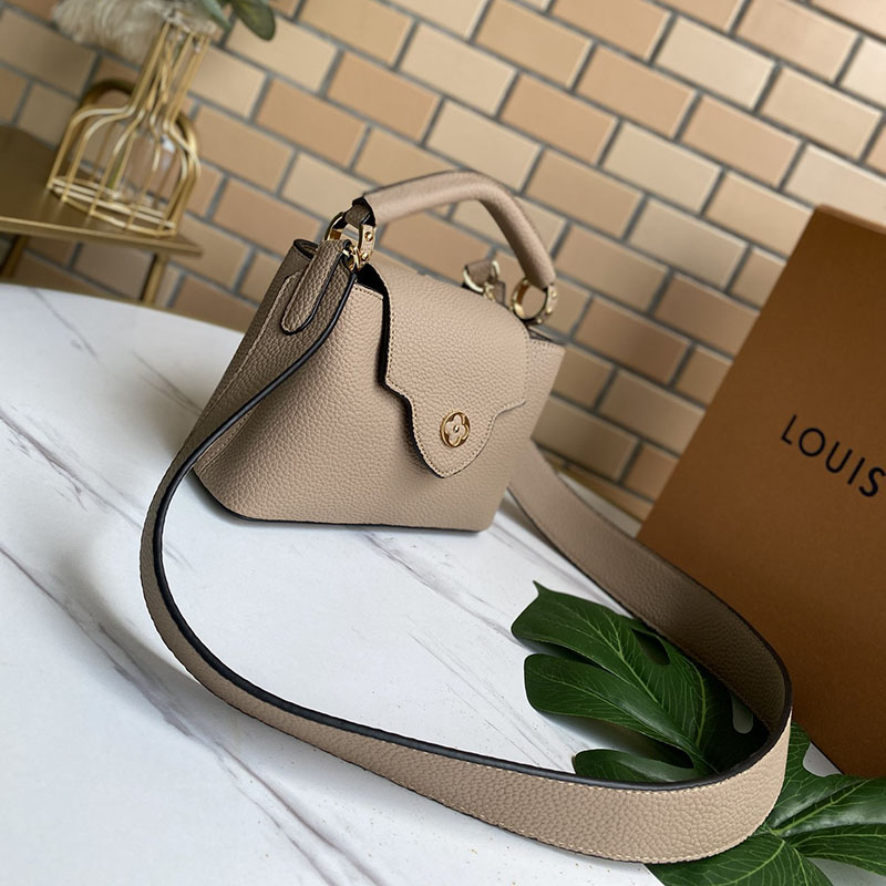 Louis Vuitton Capucines mini negro/blanco/rojo/rosa/beige-17