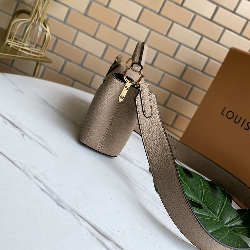 Louis Vuitton Capucines mini negro/blanco/rojo/rosa/beige-18