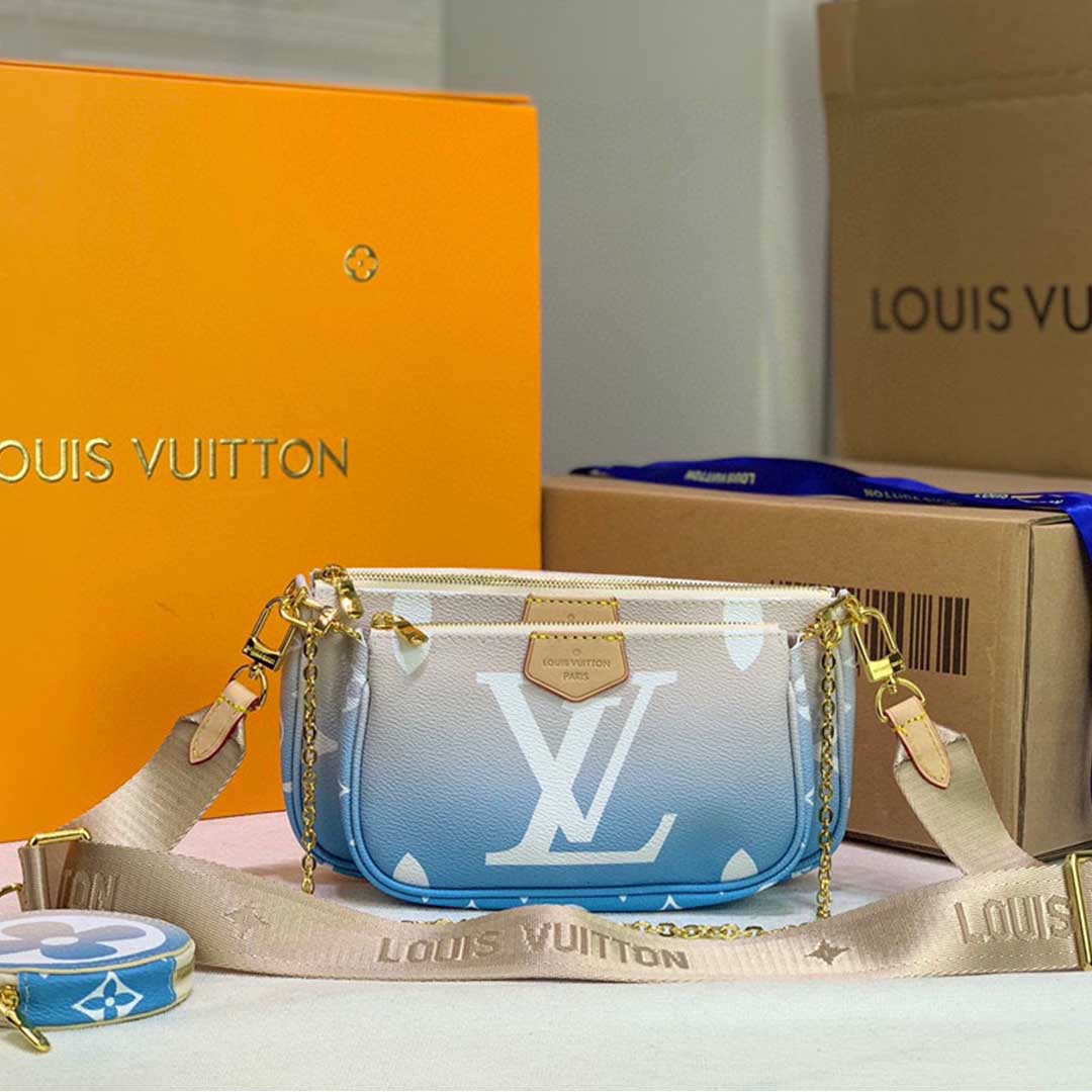 Louis Vuitton Multi Pochette AccessOires-M57634 Pink/Blue-1