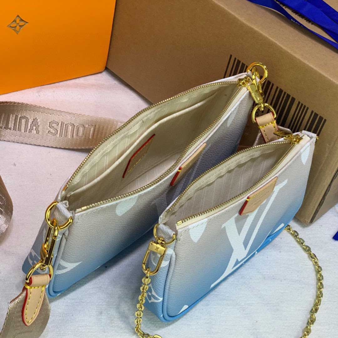 Louis Vuitton Multi Pochette AccessOires-M57634 Pink/Blue-2