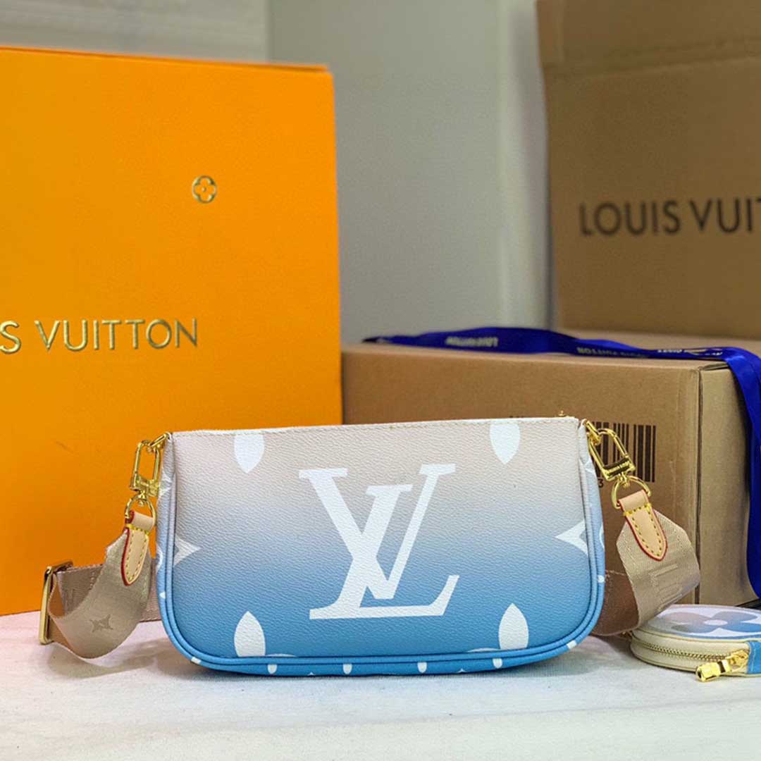 Louis Vuitton Multi Pochette AccessOires-M57634 Pink/Blue-4