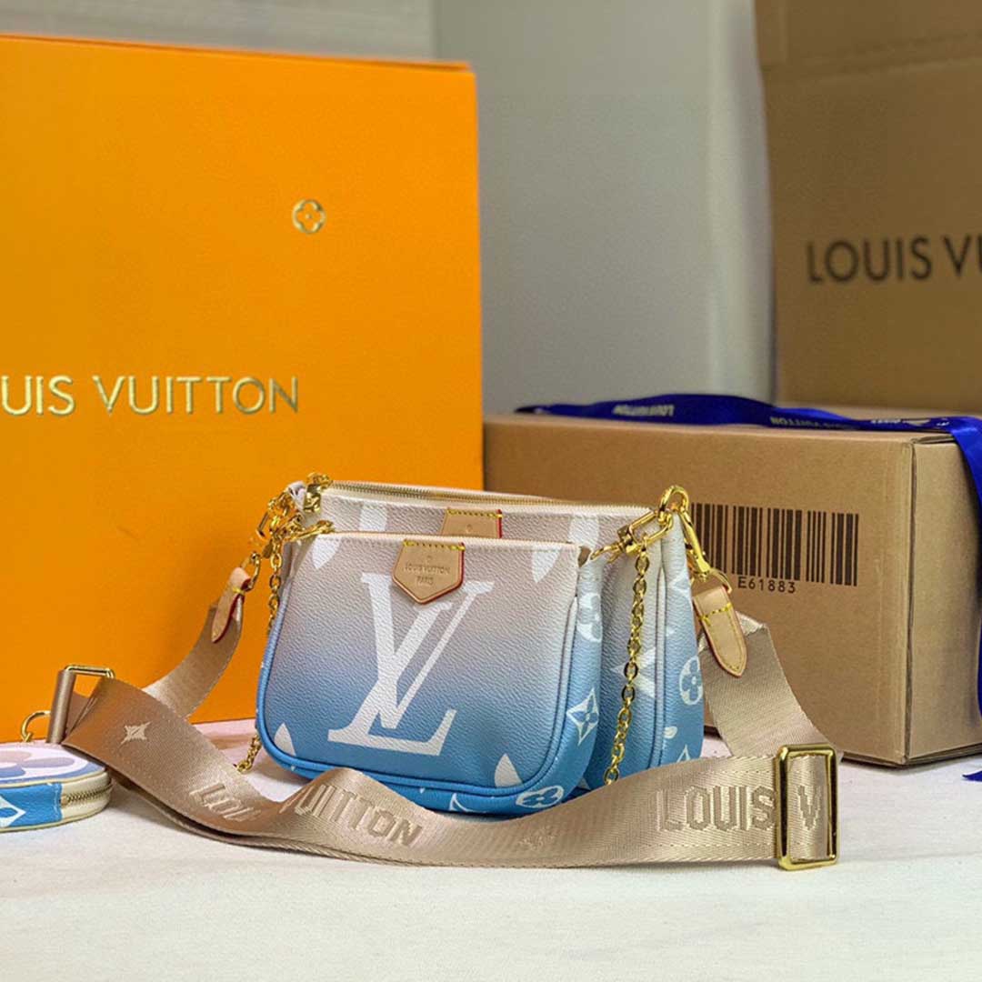 Louis Vuitton Multi Pochette AccessOires-M57634 Pink/Blue-8