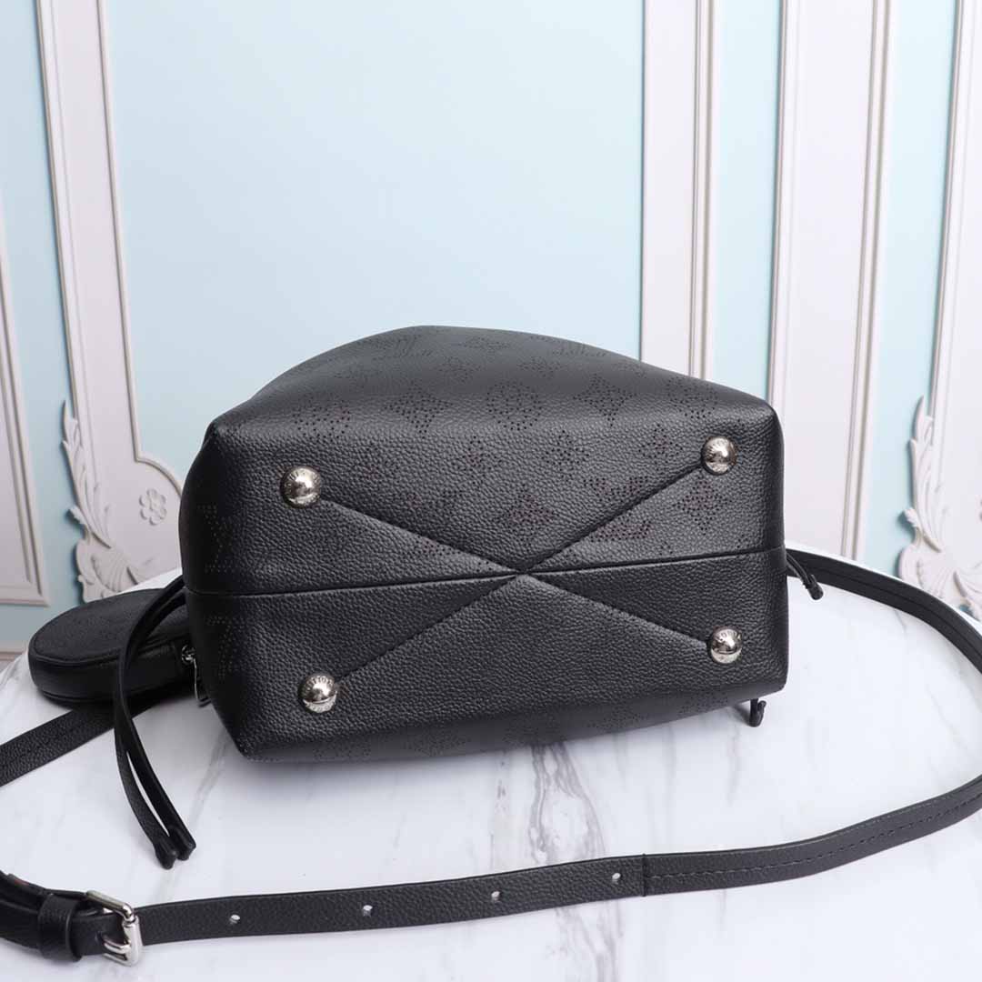 Louis Vuitton Muria M57526 Negro/Beige/Pink-12