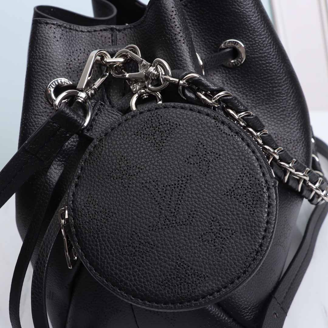 Louis Vuitton Muria M57526 Negro/Beige/Pink-13