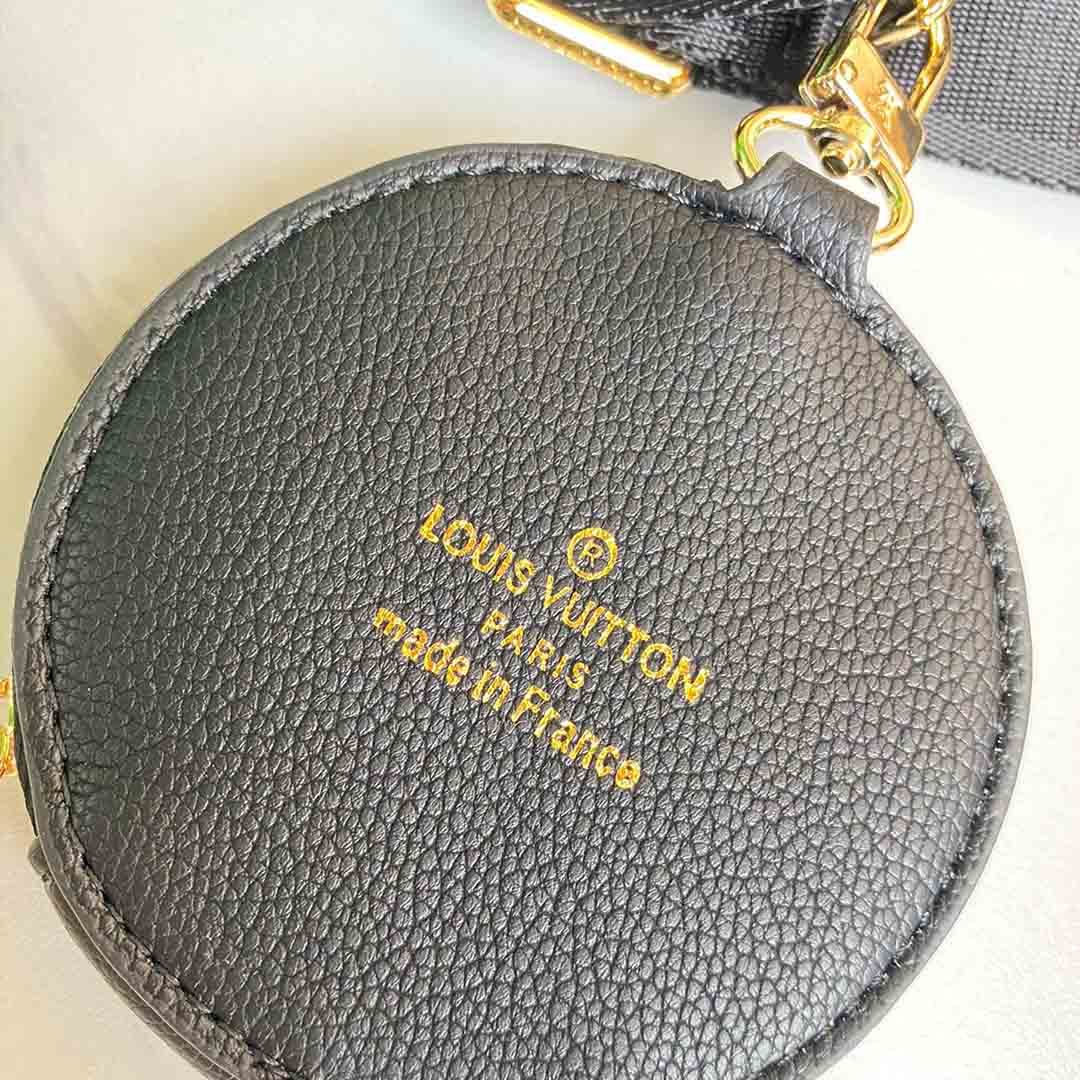 Louis Vuitton Papillon BB M45707 Rosa/amarillo/negro/azul-4