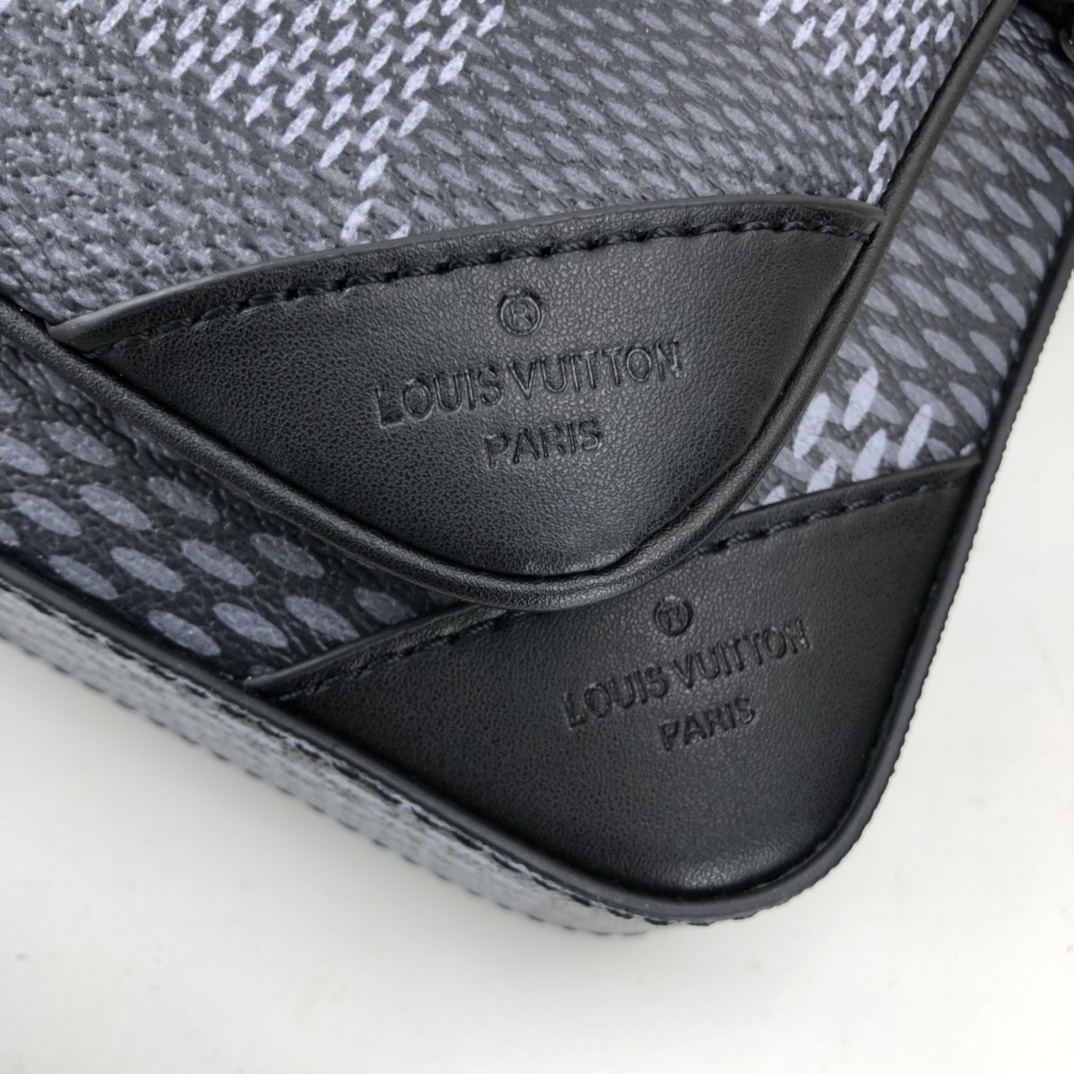 Louis Vuitton Trio Messenger M69443 Negro/Plata-2