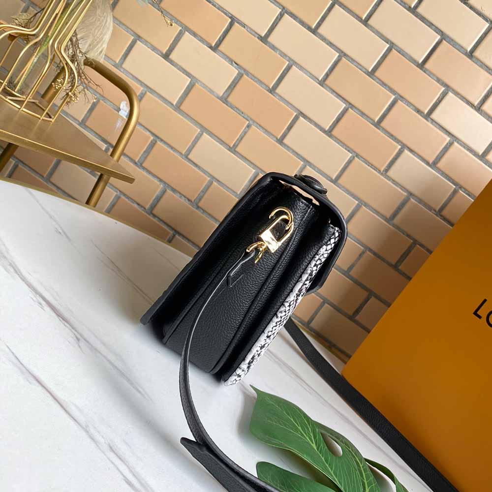 Louis Vuitton Pochette Metis M40780 Negro/Marina/Rojo-4