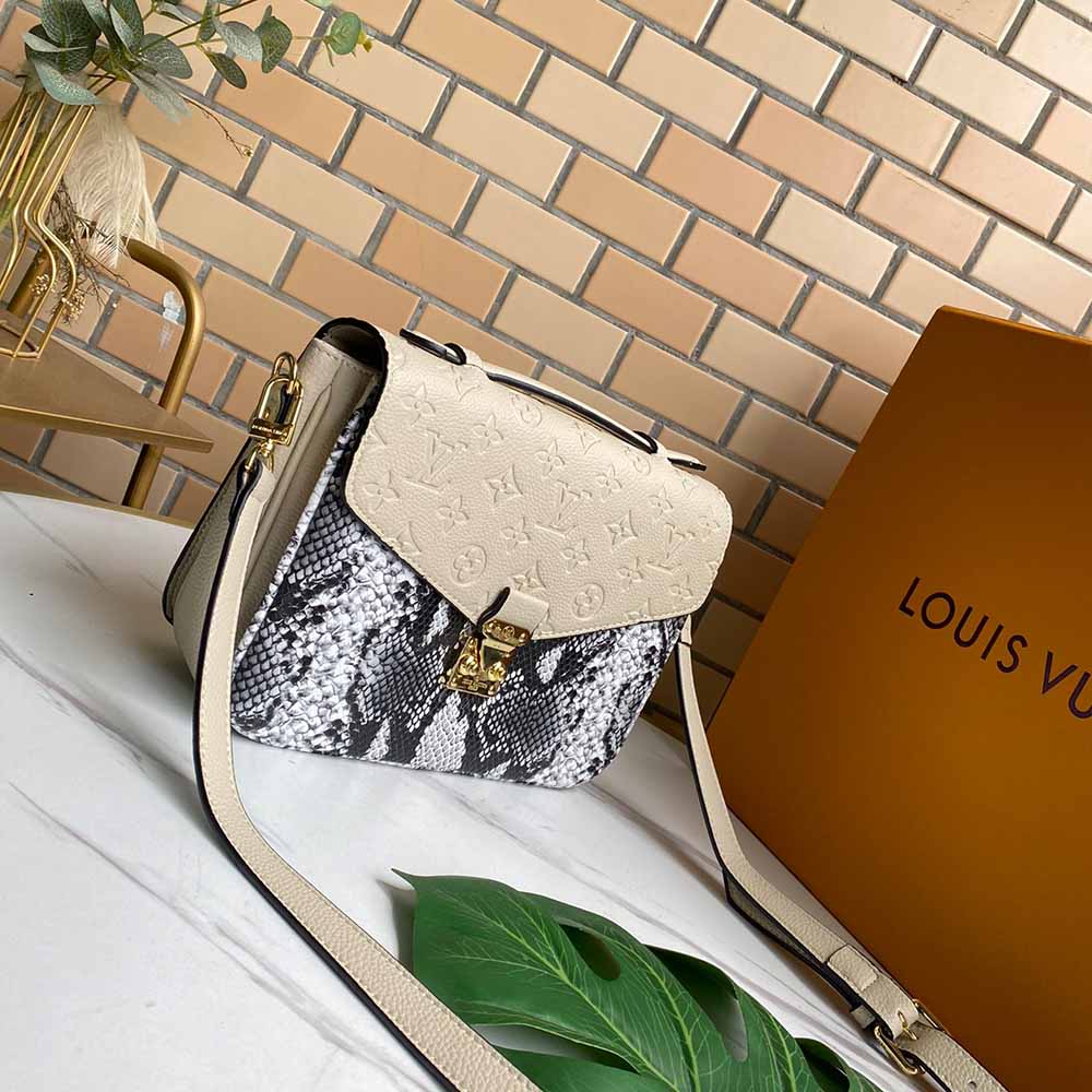 Louis Vuitton Pochette Metis M40780 Beige/Pink-2