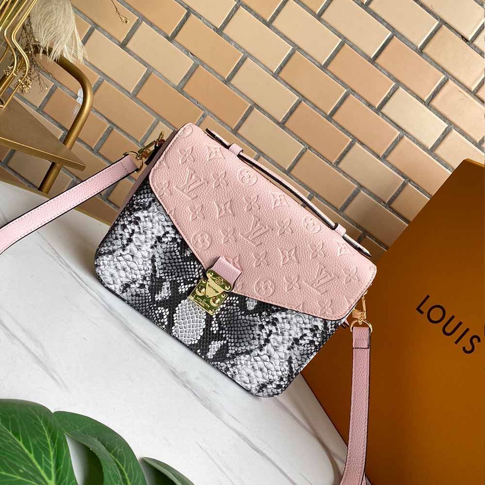 Louis Vuitton Pochette Metis M40780 Beige/Pink-10