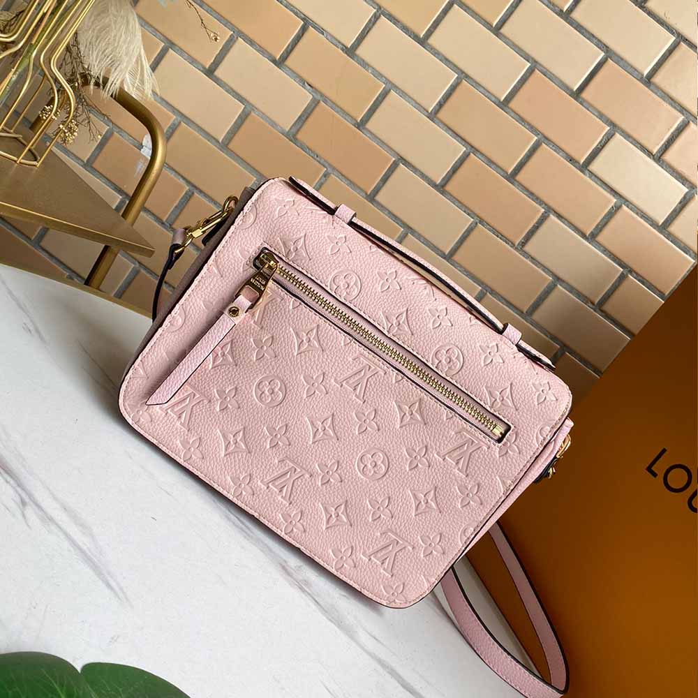 Louis Vuitton Pochette Metis M40780 Beige/Pink-11