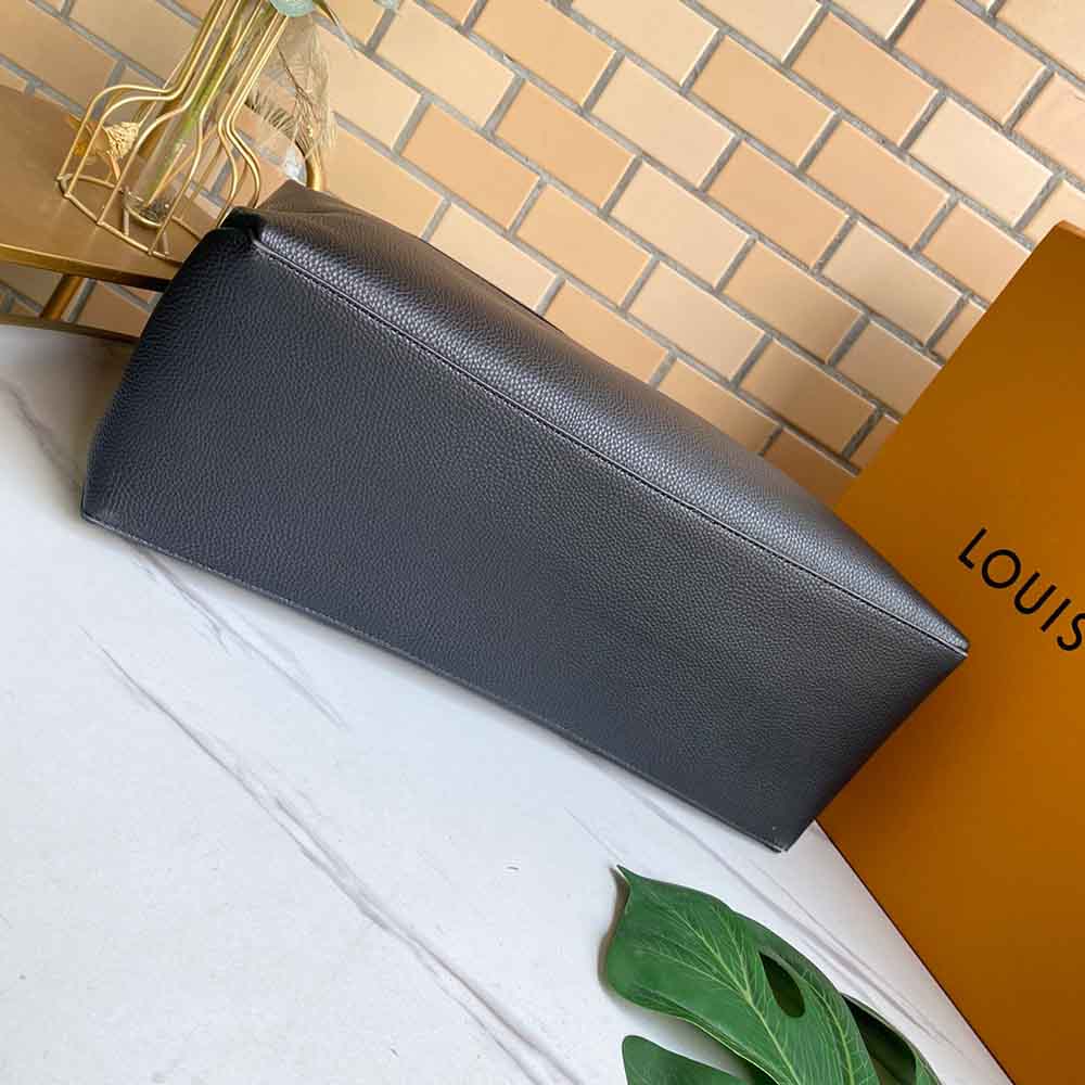 Louis Vuitton Lockme Shopper M57346 beige/negro/verde-5