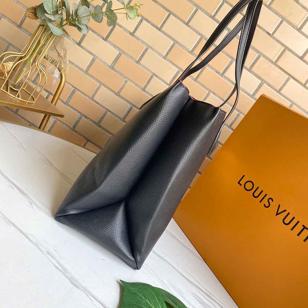 Louis Vuitton Lockme Shopper M57346 beige/negro/verde-7