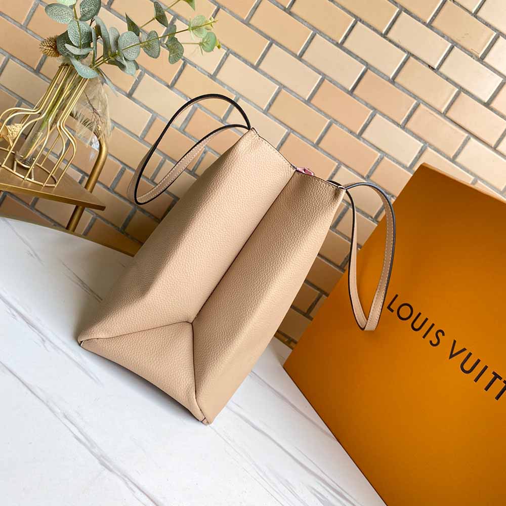 Louis Vuitton Lockme Shopper M57346 beige/negro/verde-14