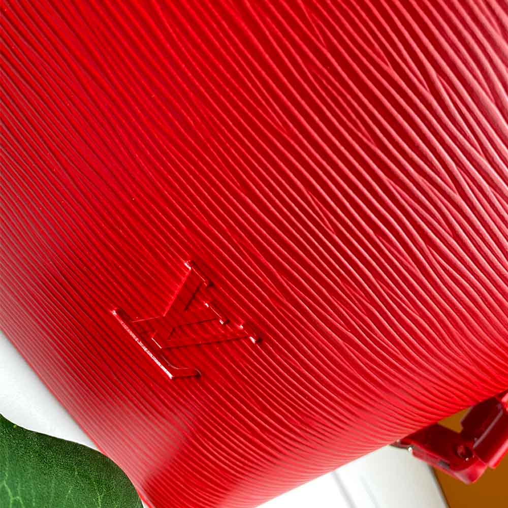 Louis Vuitton Huyfull MM EPI Leather M56947 Navy/Negro/Rojo-13