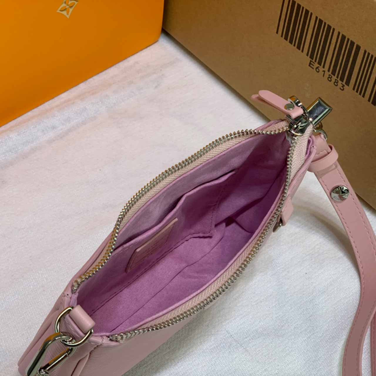 Louis Vuitton Easy Pouch en Strap Pink/Blue M80483/M80480-7