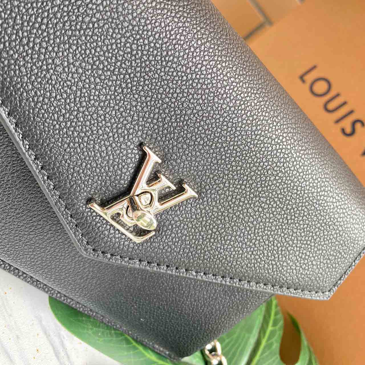 Louis Vuitton Mylockme Chain Bolsa M55902 Negro-3