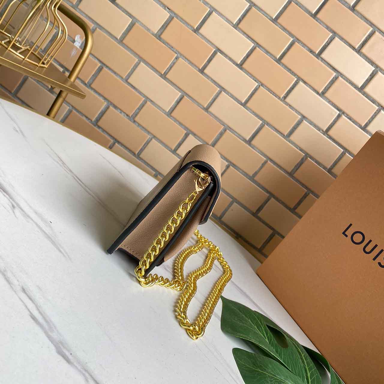 Louis Vuitton Mylockme Chain Bolsa M55902 Negro-11