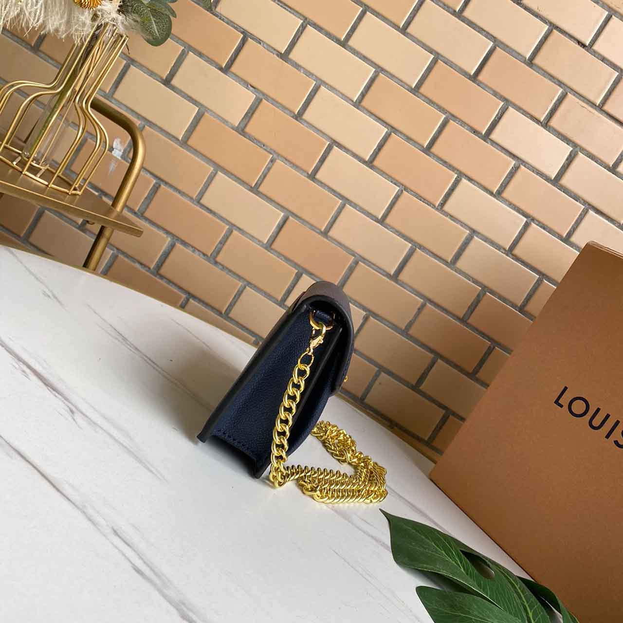 Louis Vuitton Mylockme Chain Bolsa M55902 Negro-18