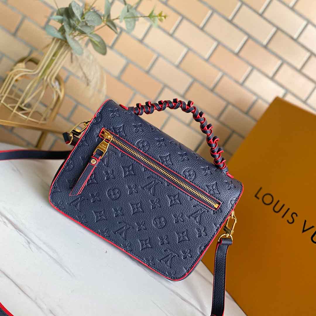 Louis Vuitton Pochette Metis M44881 Navy Blue/Beige-3