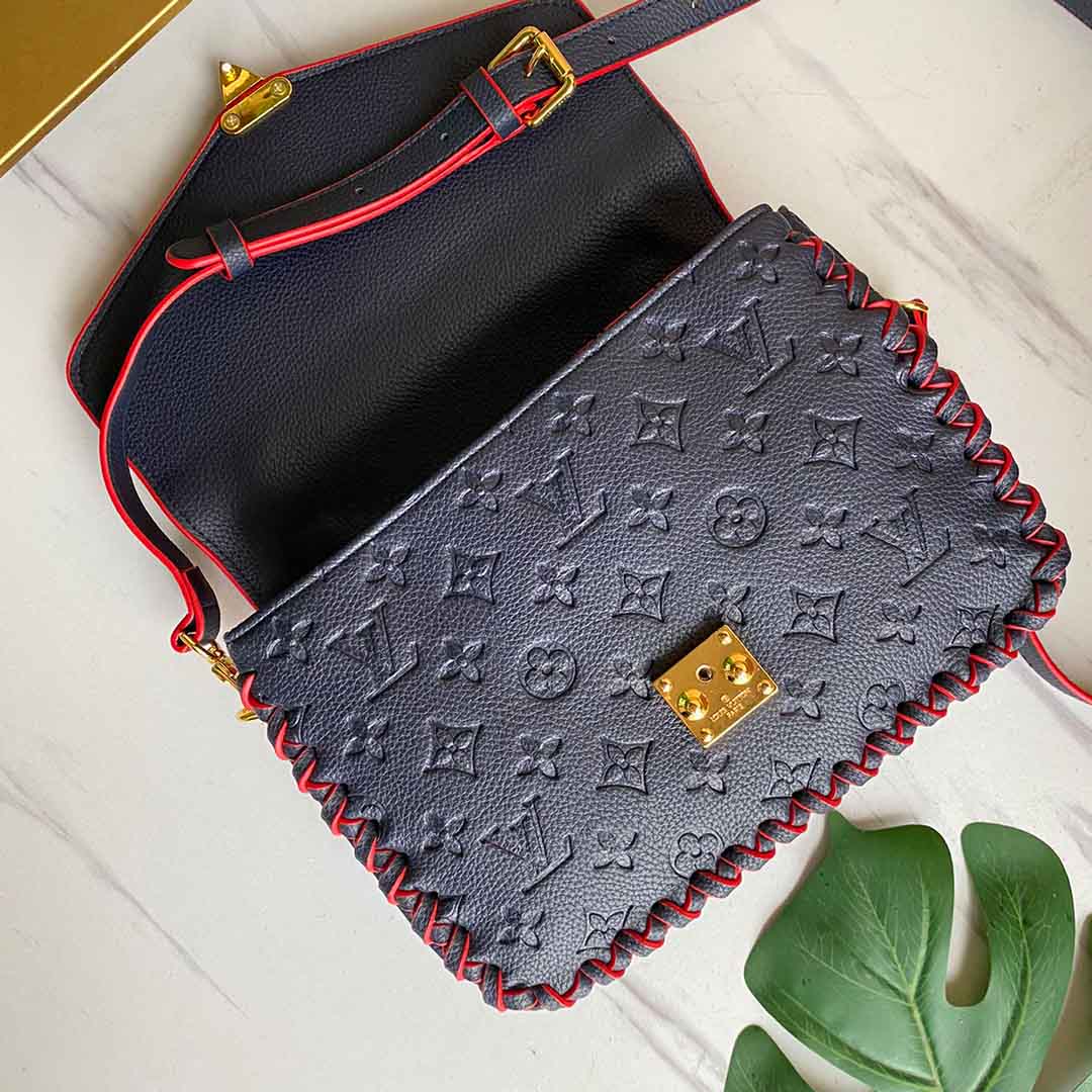 Louis Vuitton Pochette Metis M44881 Navy Blue/Beige-6