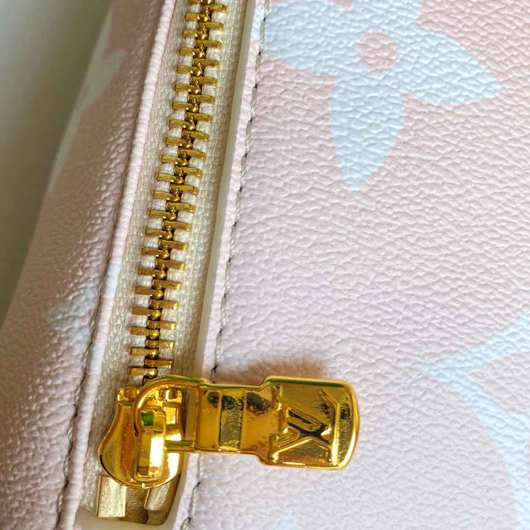 Louis Vuitton Tiny Mochila M45764 Rosa/azul-16