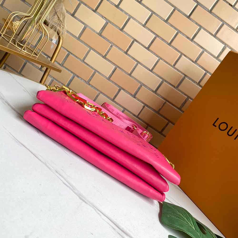 Louis Vuitton Coussin PM M58628 Pink/Dark Blue-7