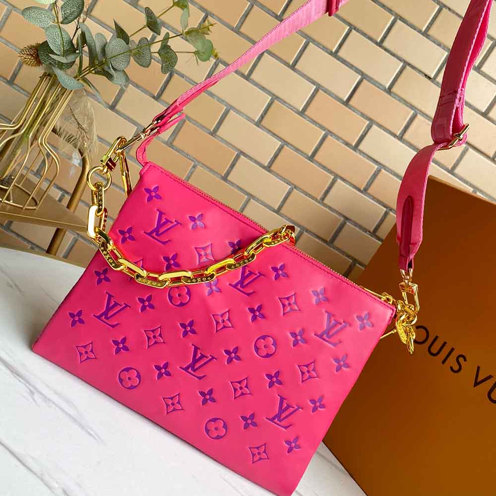 Louis Vuitton Coussin PM M58628 Pink/Dark Blue-8