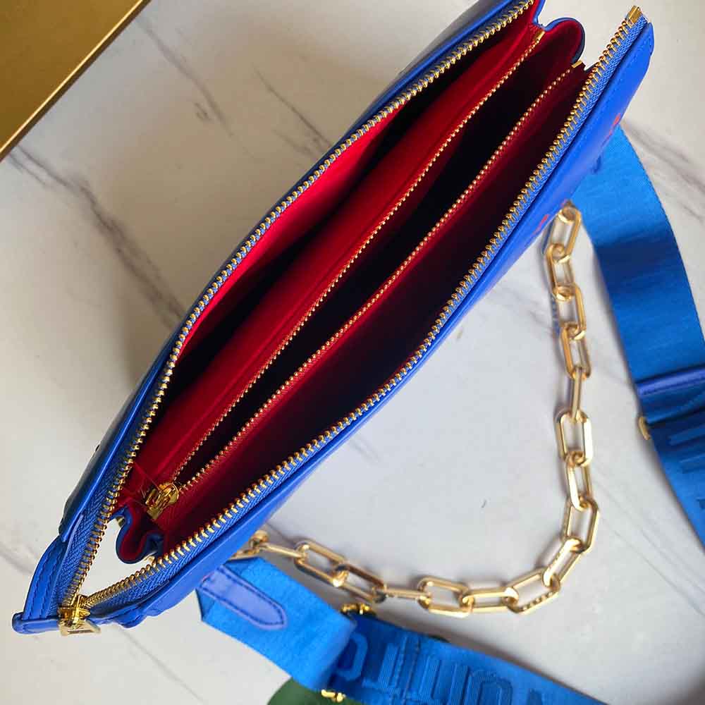 Louis Vuitton Coussin PM M58628 Pink/Dark Blue-11