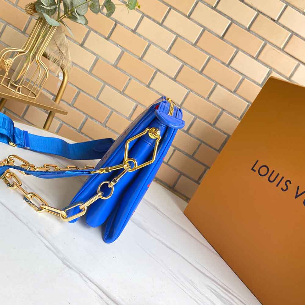 Louis Vuitton Coussin PM M58628 Pink/Dark Blue-14
