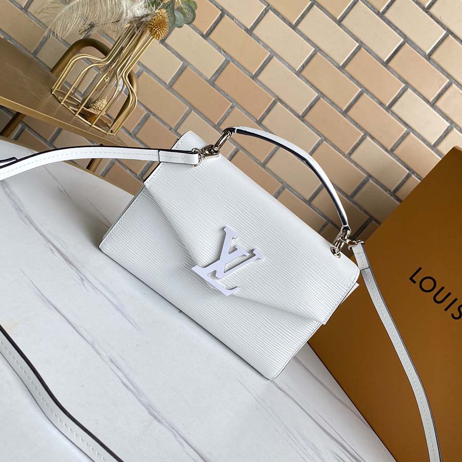 Louis Vuitton Pochette Grenelle Negro/Blanco/Verde-5