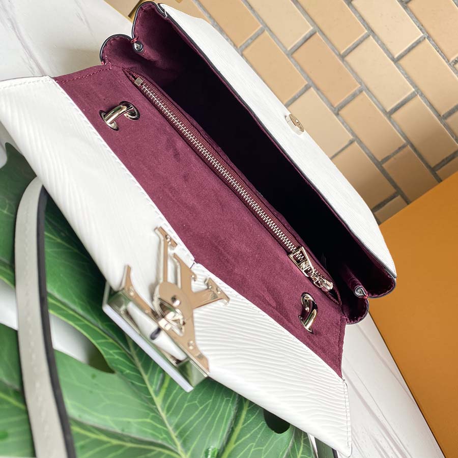 Louis Vuitton Pochette Grenelle Negro/Blanco/Verde-8